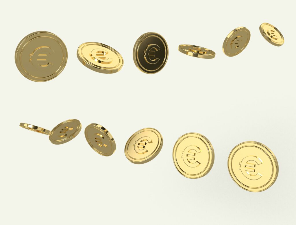 flying money
