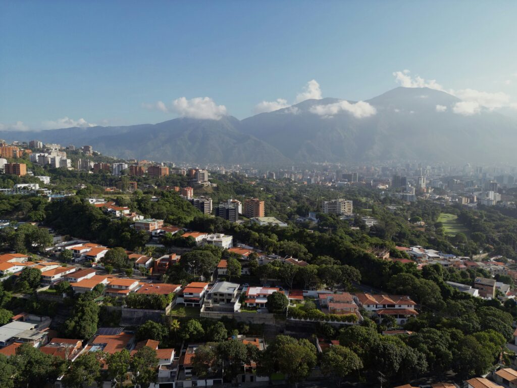 Mountains and city scenery of Costa Rica.